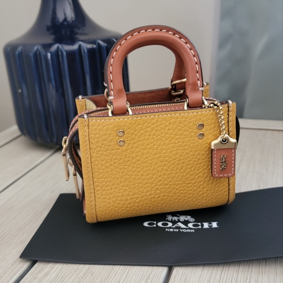 Coach Rogue 12 in Colorblock mini bag - Picture 2 of 16